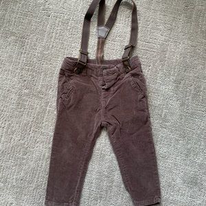 Zara baby boy trousers with suspenders